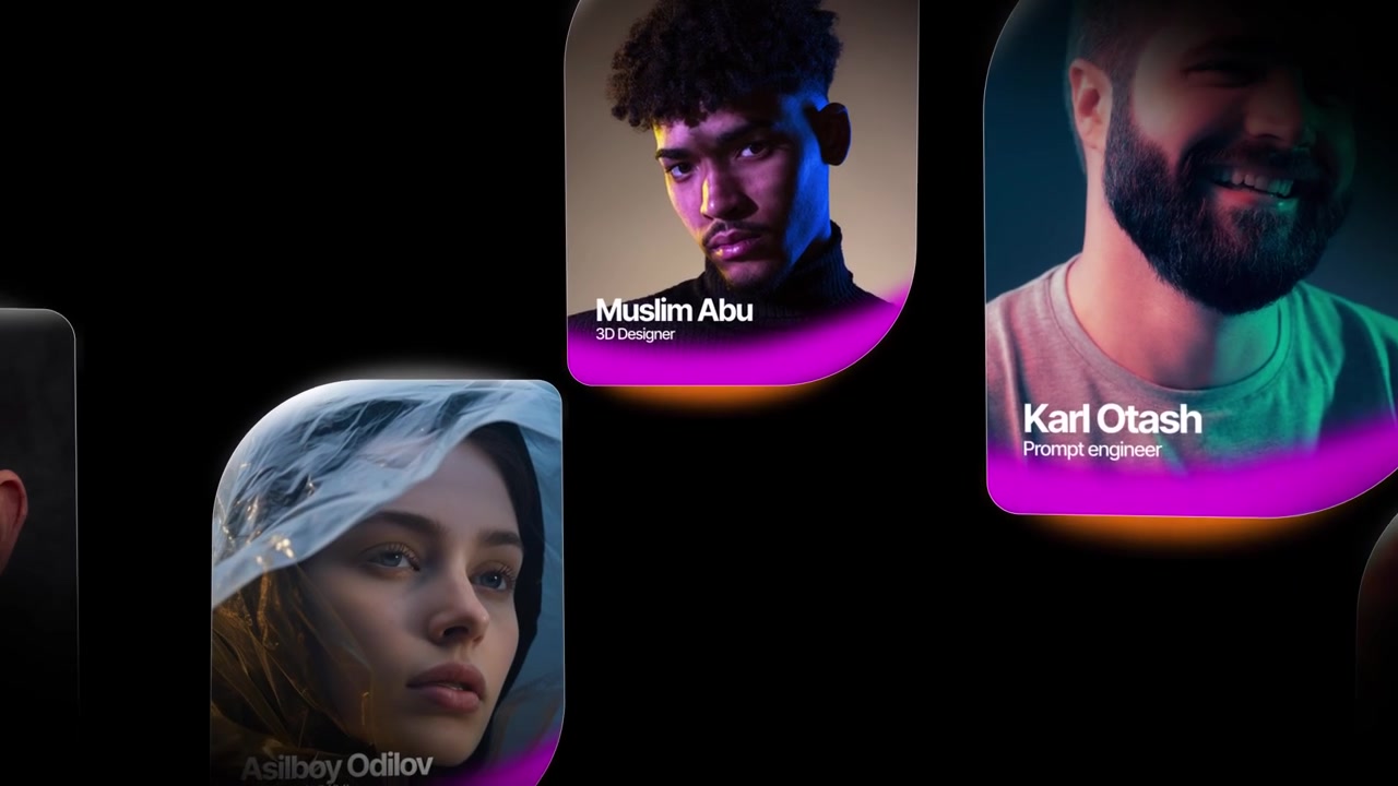 Balíček šablon Premiere Pro pro horizontální karuselové slidery 04