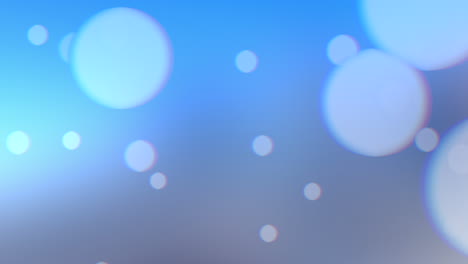 fondo azul y blanco borroso con puntos dispersos