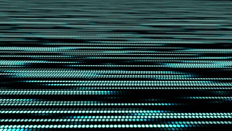 animación de puntos línea cibernética gráficos de movimiento