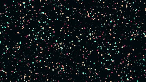 colorful dotted background