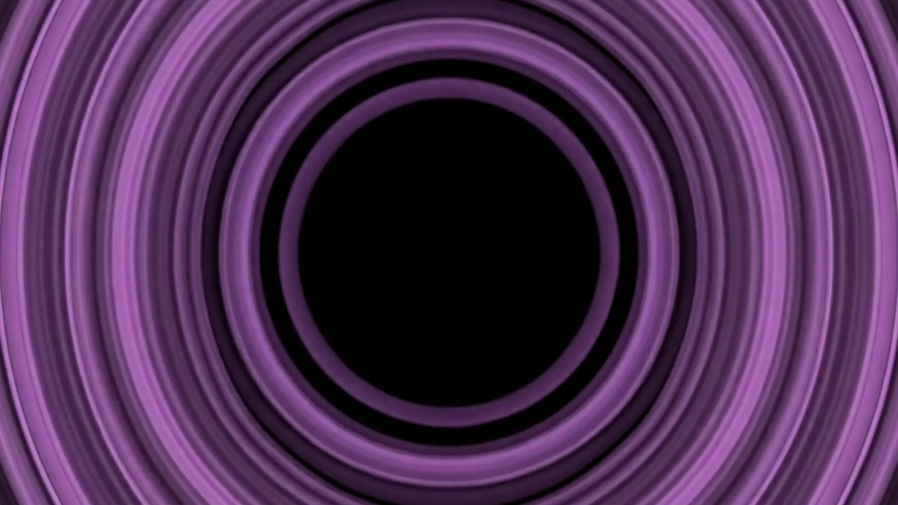 Cerchi concentrici viola astratti che si espandono e pulsano
