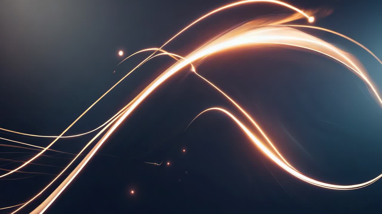 Abstract Light Trails