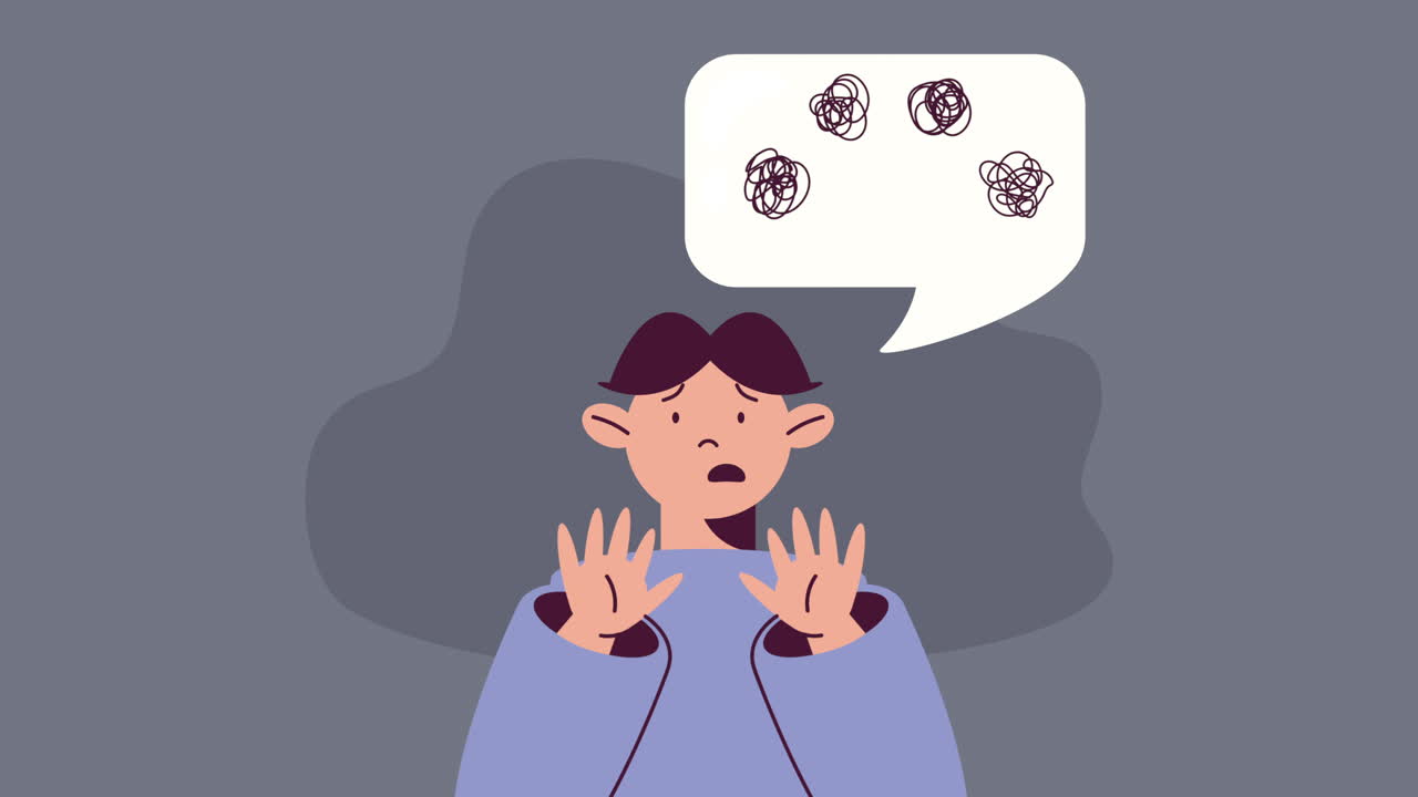 불안이나 혼란을 경험하는 여성