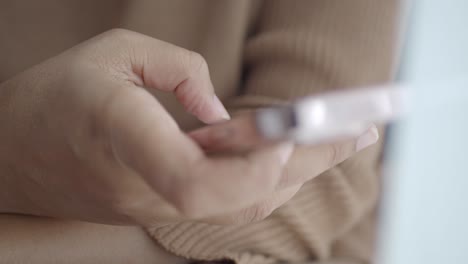 woman using a phone