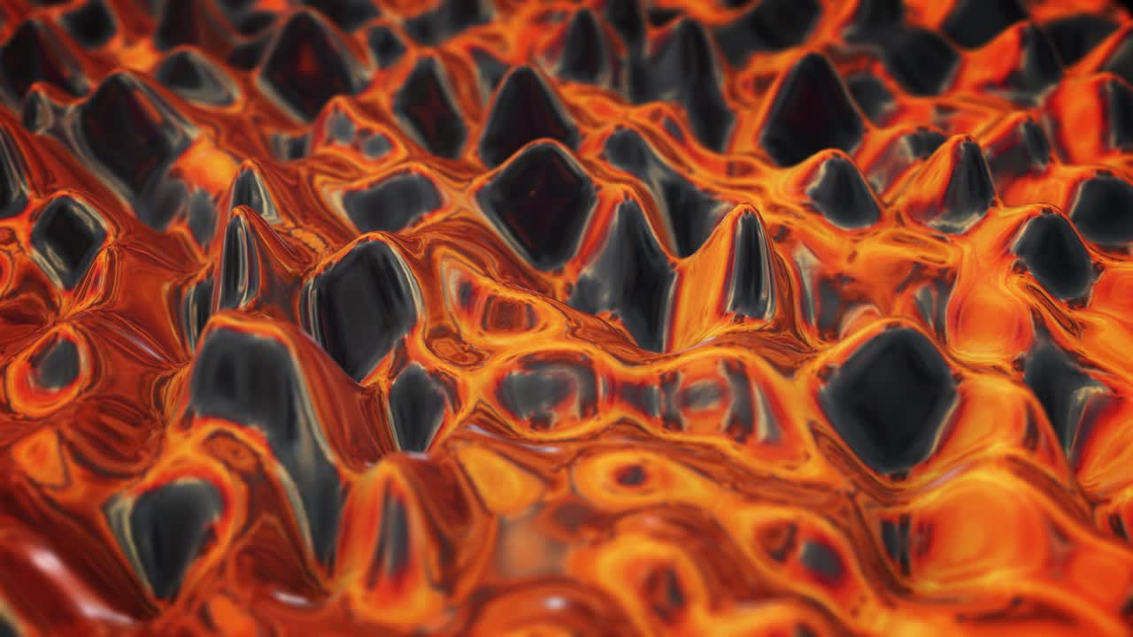 반 ⁇ 이는 금속적 애니메이션 텍스처 - 액체 금속