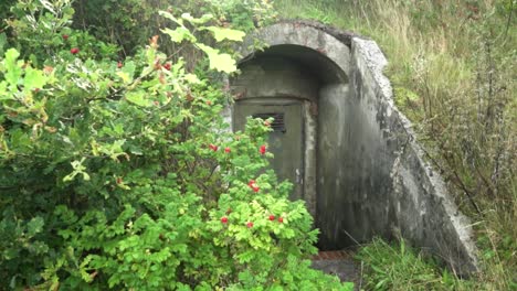 abandoned underground bunker