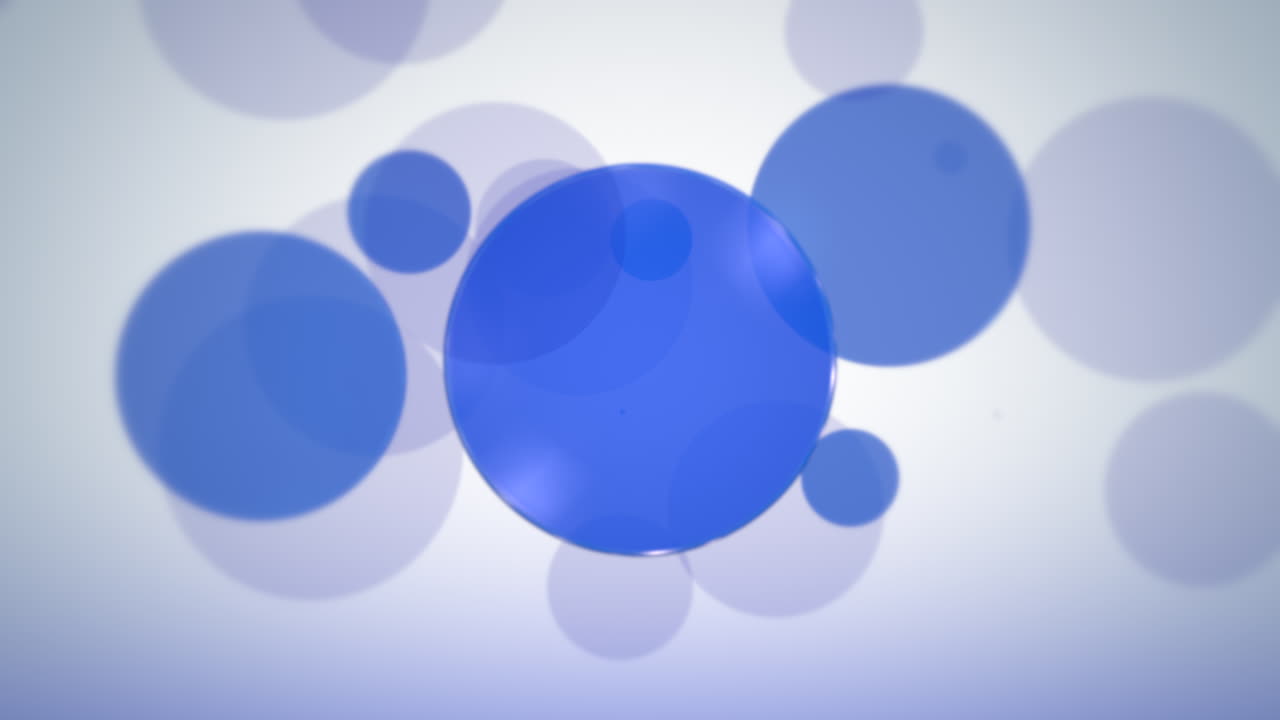 모션 블루 서클 추상적 인 배경 1