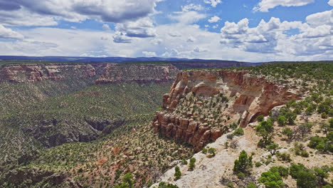 Drohnenüberflug-Des-Canyons-Am-Colorado-National-Monument-In-Palisades,-Colorado