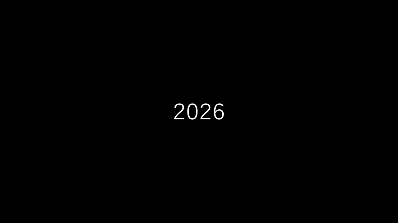 2026 animazione di testo motion graphics