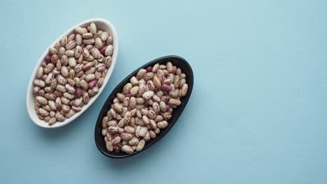 two bowls of white beans