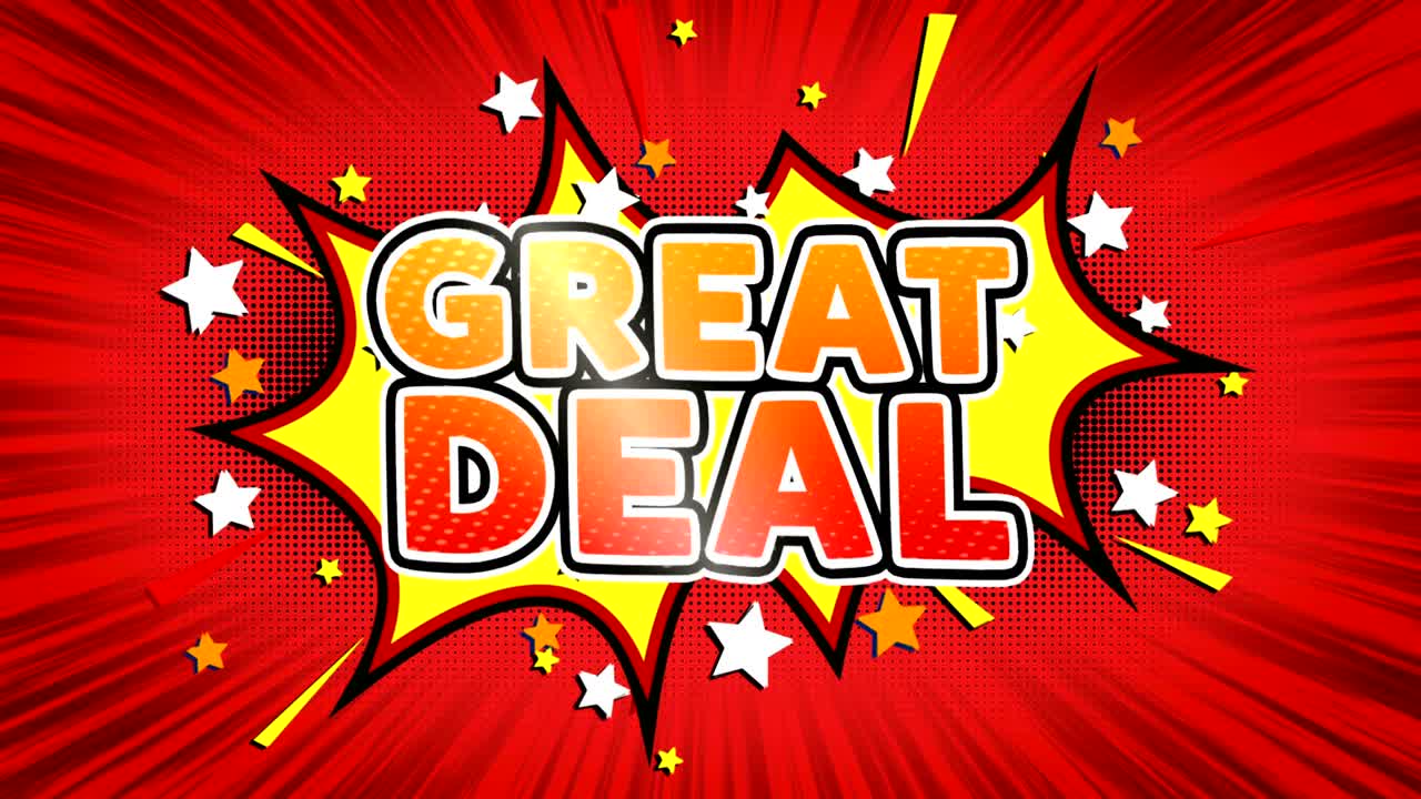 트로 만화 버블 (retro cartoon bubbles) 의 원활한 루프 (seamless loop)