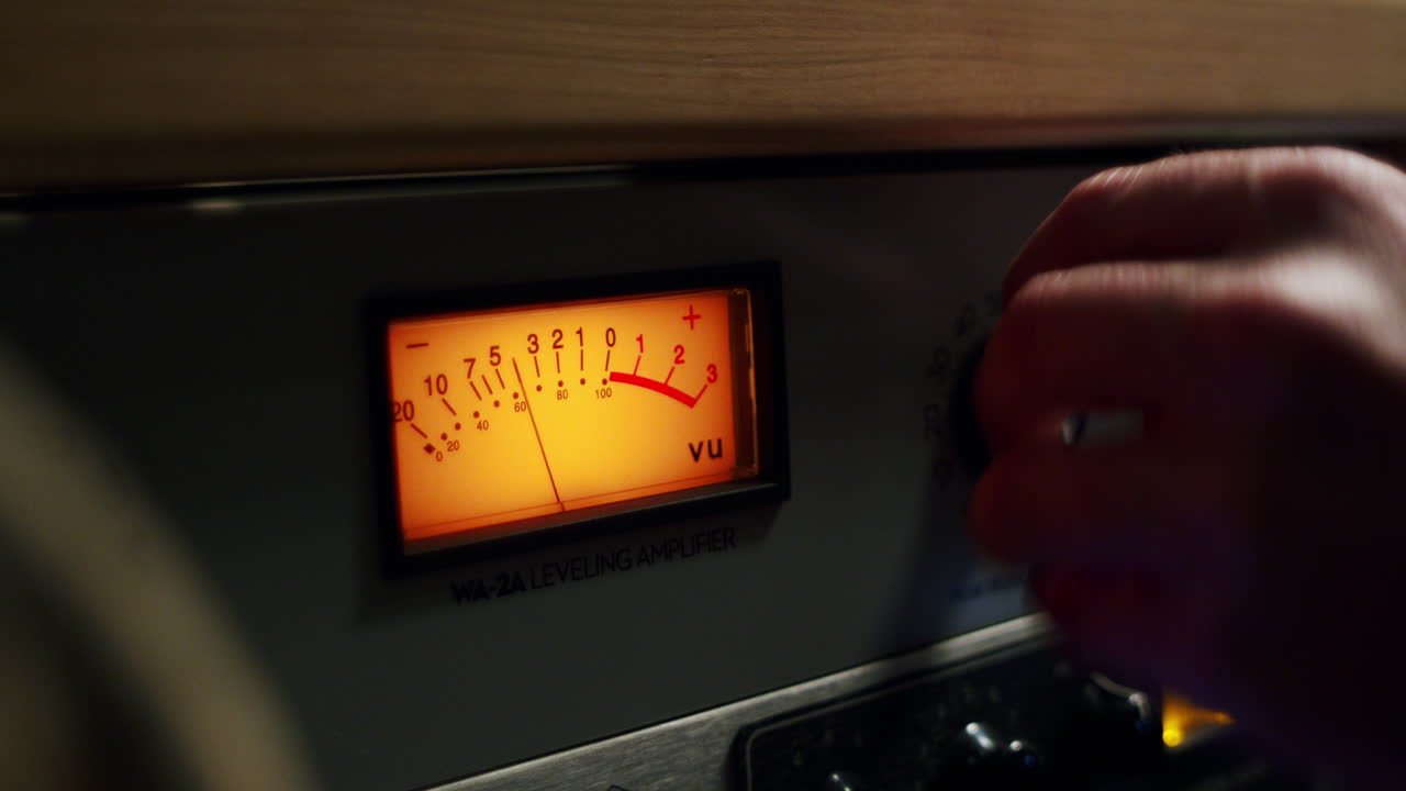 Audio Equipment Close-up