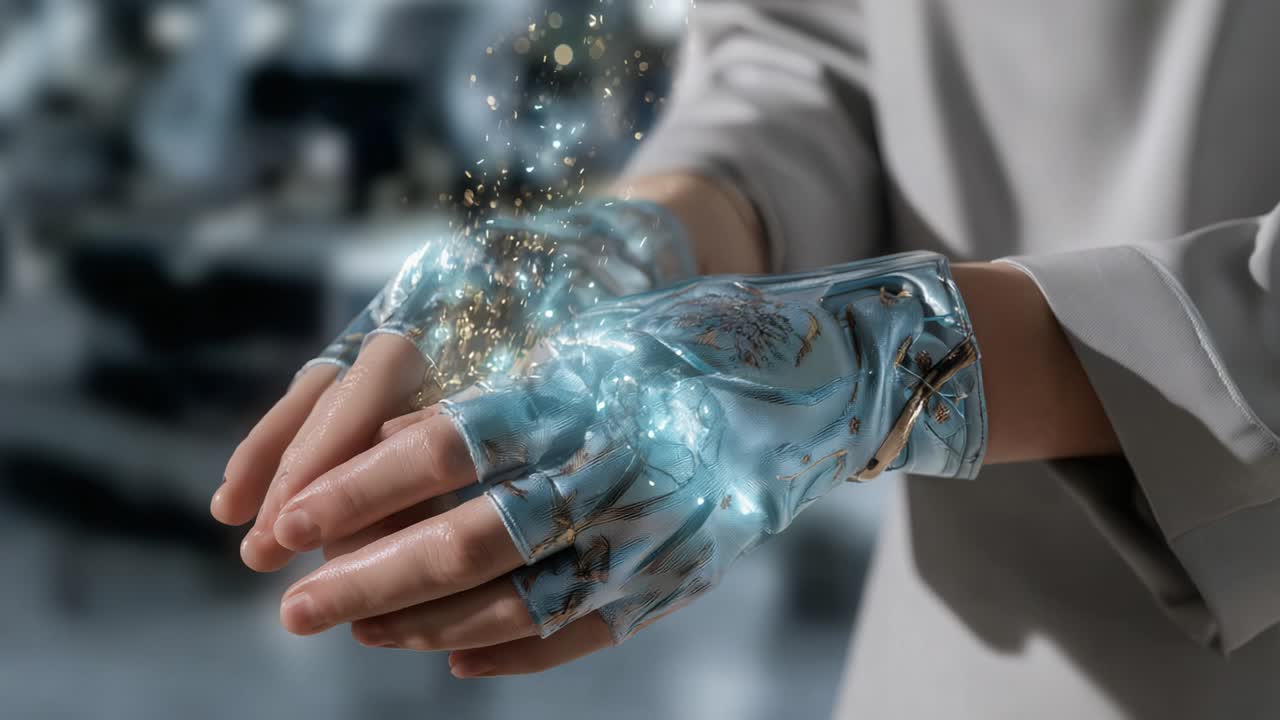 Hands with Magical Gloves