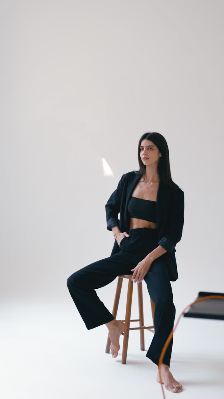 Fashion Model Photoshoot in Studio