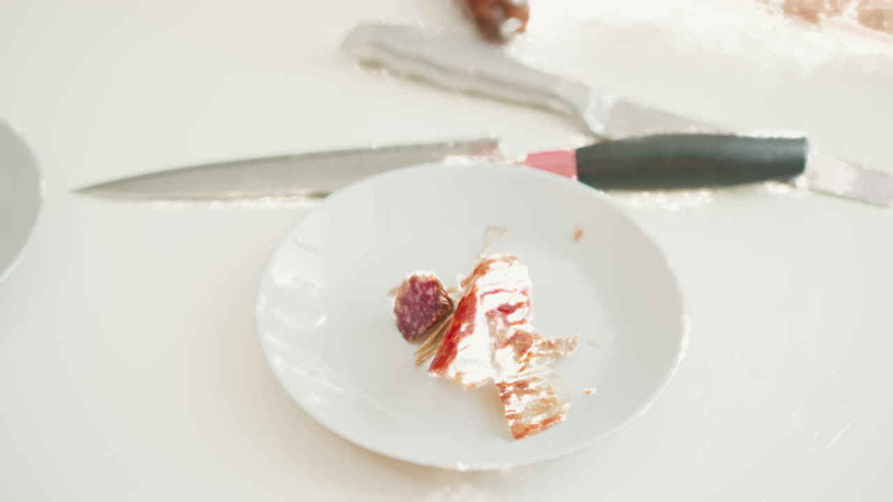 Preparing cured meats