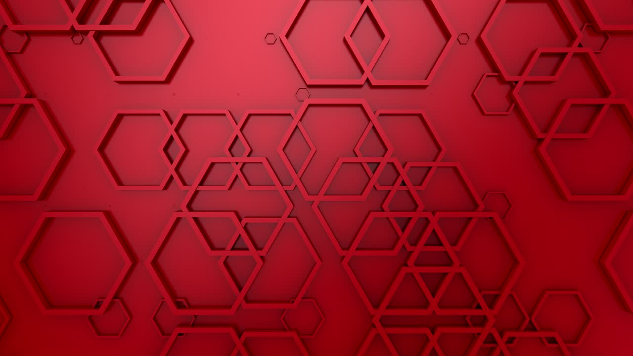 анимационные шестиугольники