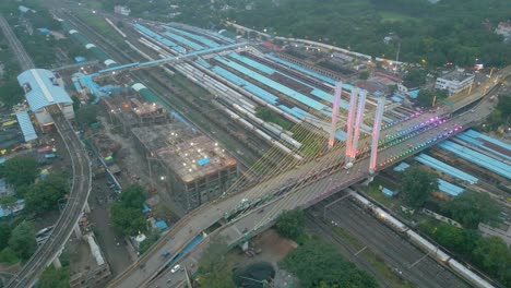 nagpur railway station aerial view