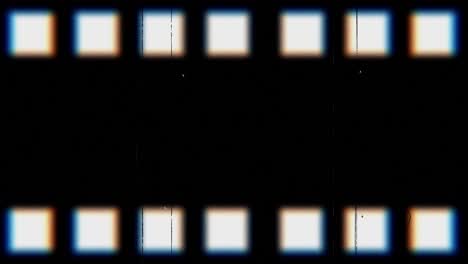 animation of classic film stripe with sprockets