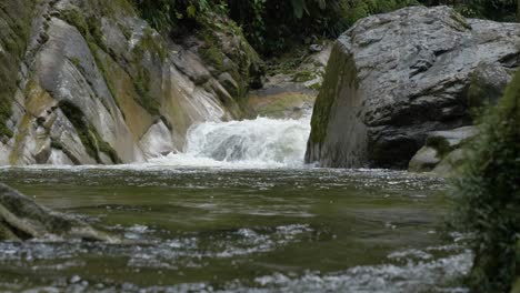 Mesmerizing-detail:-Close-up-4K-view-of-Yani-Cascade's-intricate-water-patterns