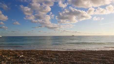 Sunny Guidaloca Beach in Sicily, joyful and serene coastal landscape