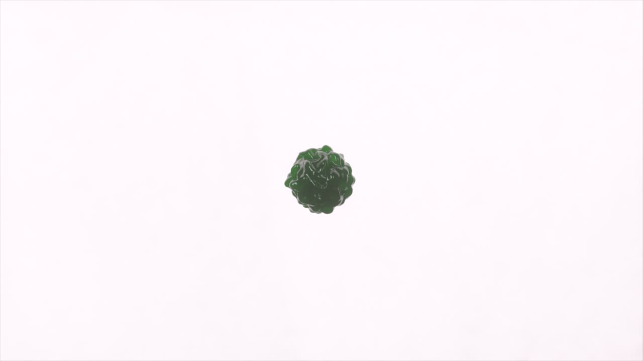 Green Liquid Splash