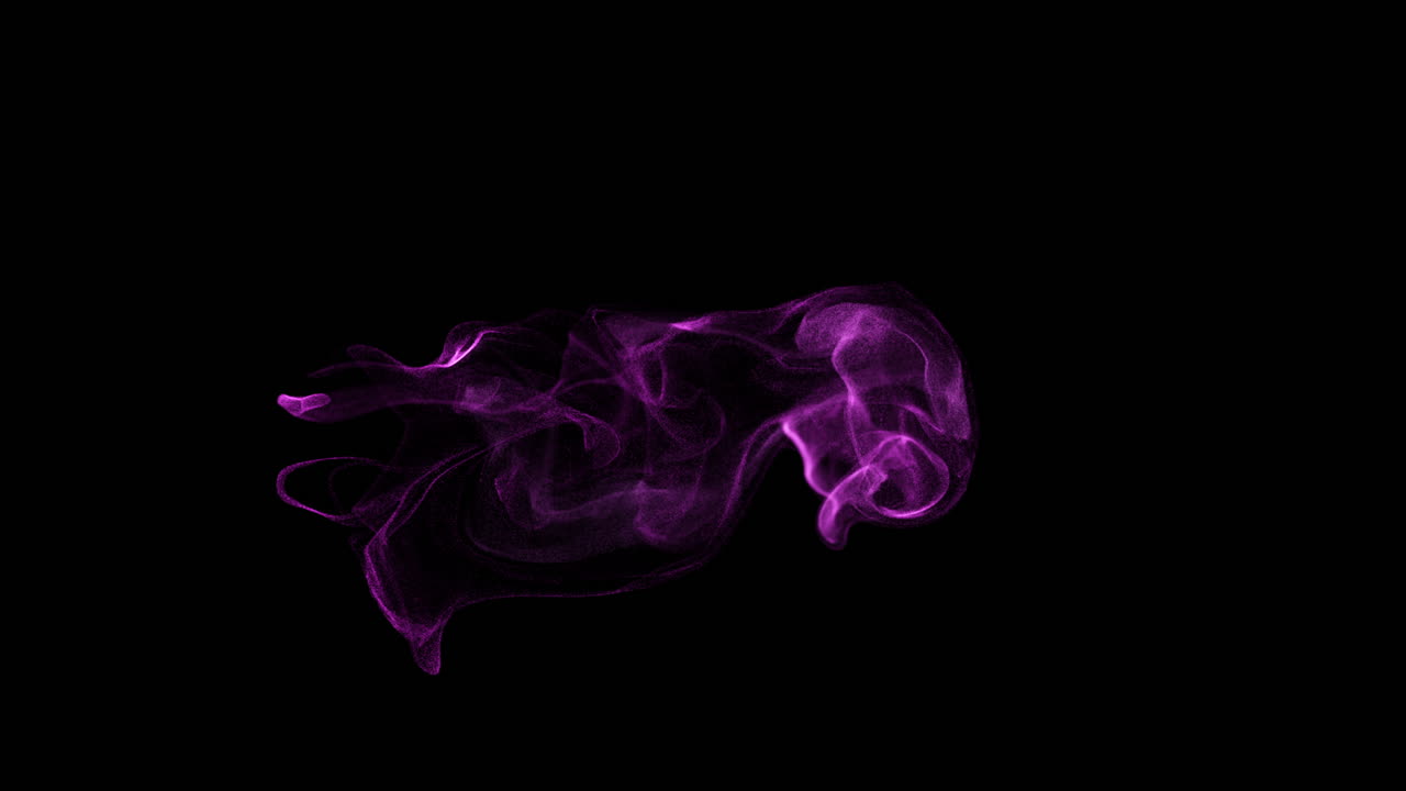 추상적인 보라색 입자 디자인