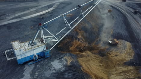 operación de minería de carbón