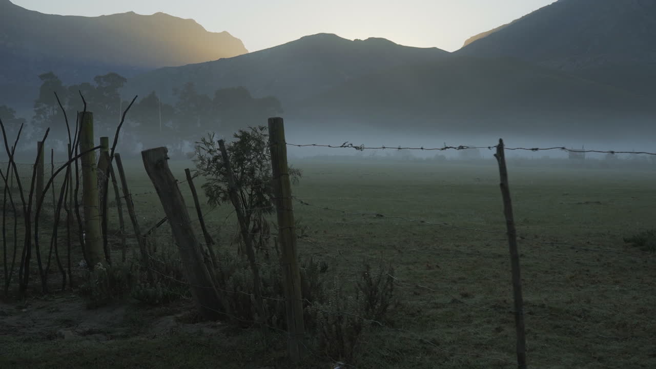Abandoned Rural Rugby Field in South Africa