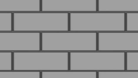 pared de ladrillo. animación de pared de ladra. cuadrados en movimiento