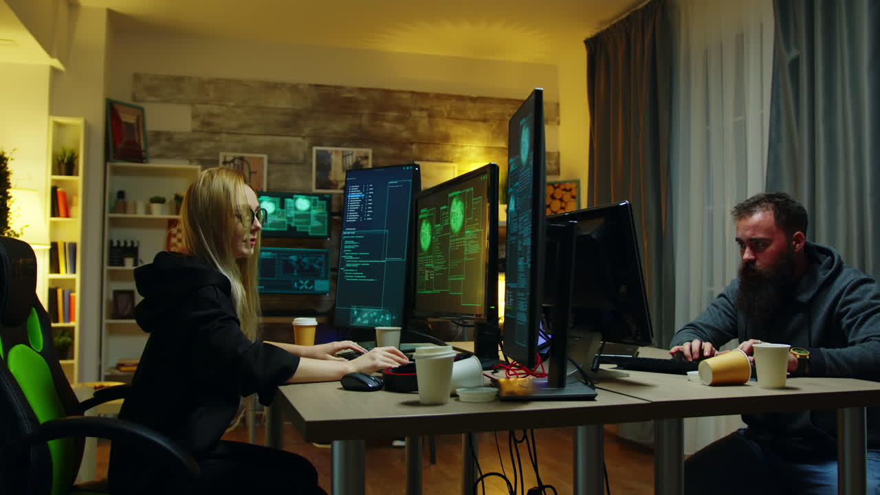 Team of hacker are running from law enforcement