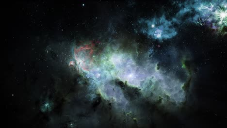 Nebulosa-Vibrante-De-Colores-Cósmicos-Metrajes