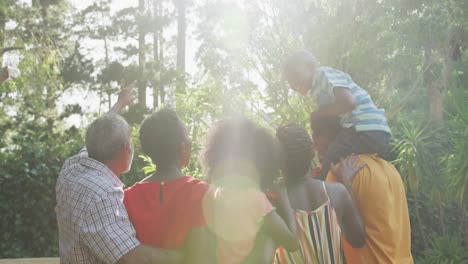 happy family spending time together