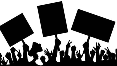 las protestas