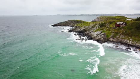 beach in norway drone shot 5.mp4