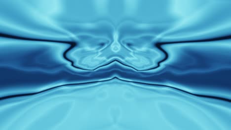 viaje líquido psicodélico de ensueño profundo en vibraciones pulsantes de color azul océano tranquilo: fondo de corredor de caleidoscopio trippy sin fisuras para psiquillería melódica, videos musicales de vj chillout de lapso de tiempo