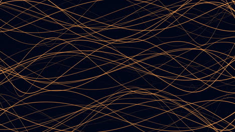 Abstract-wavy-line-pattern-on-black-background