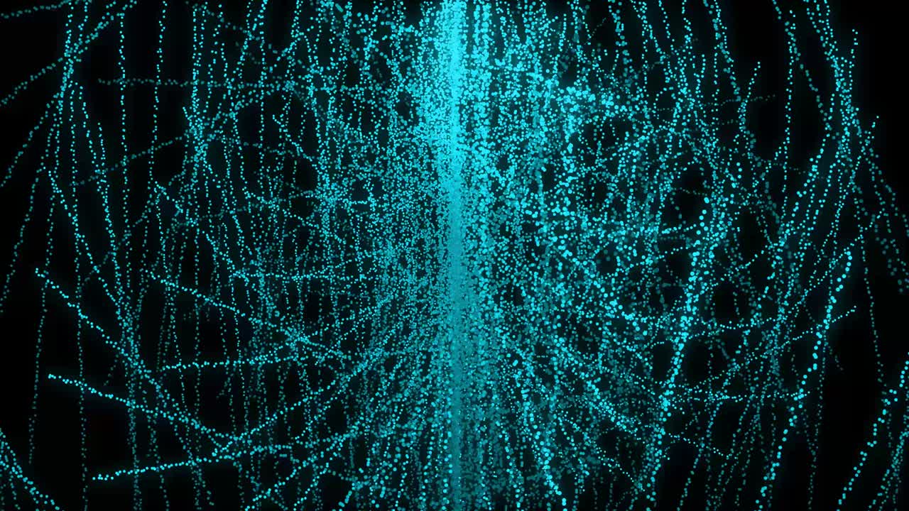 Light blue color Dot Shape Pattern animation motion graphics