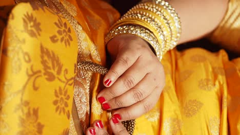 woman in traditional indian attire