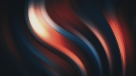 abstract blue orange red wave background