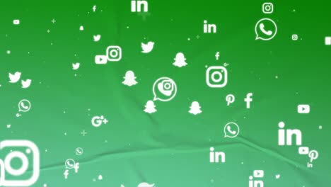 social icon background 4k