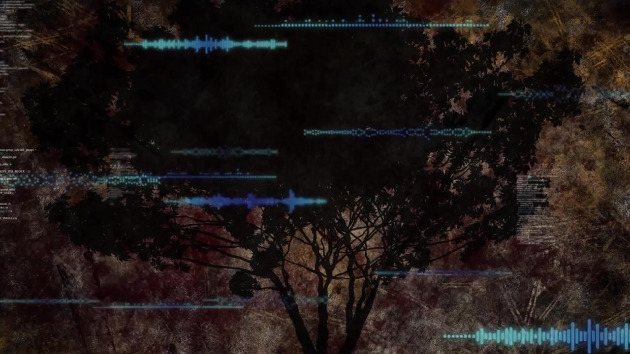 Animation of data processing over tree