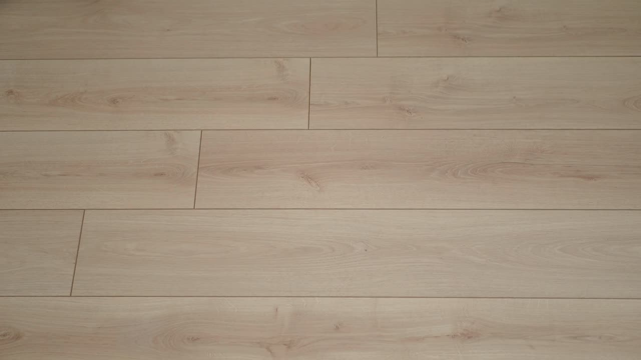 Images of flooring with and without slippers