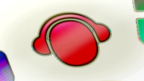 el icono del operador en la pantalla.