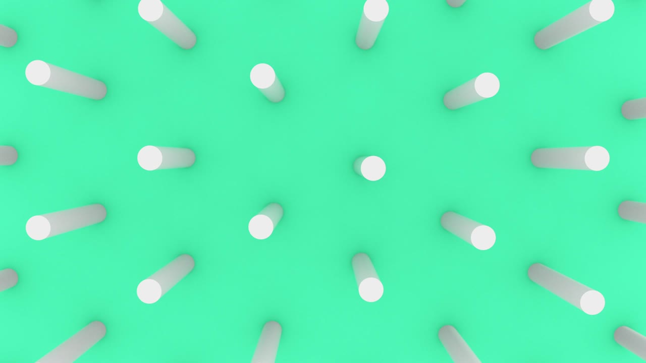 abstract 3d formas cilindros fondo animación en 4k. imágenes de lopp.