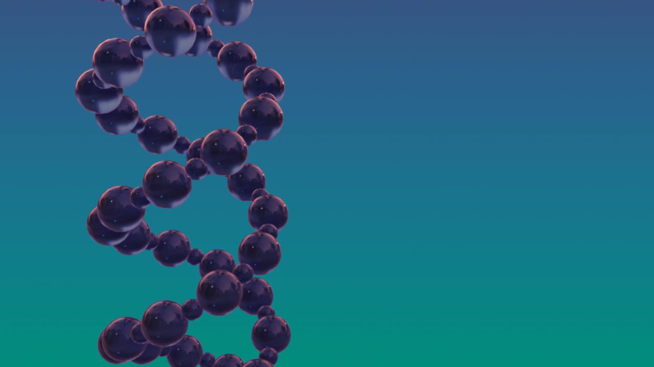 moléculas abstractas giratorias