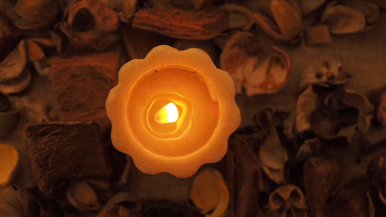 Aromatic Candle Still Life