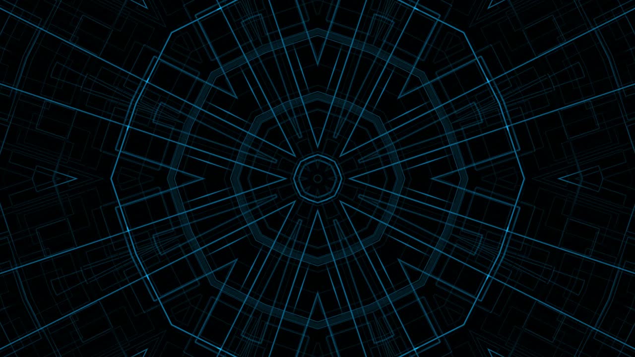 animación de tecnología abstracta, fondo, renderización, bucle,