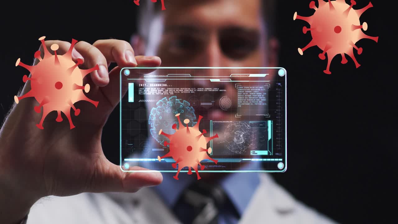 animación de números y bandera de españa sobre nosotros procesamiento de datos financieros