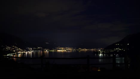 Timelapse-taken-near-Cannobio,-with-a-wonderful-view-of-the-lake