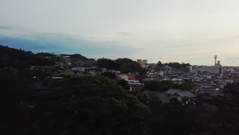 키오토 강 (kyoto river) 의 주거 사원과 주택